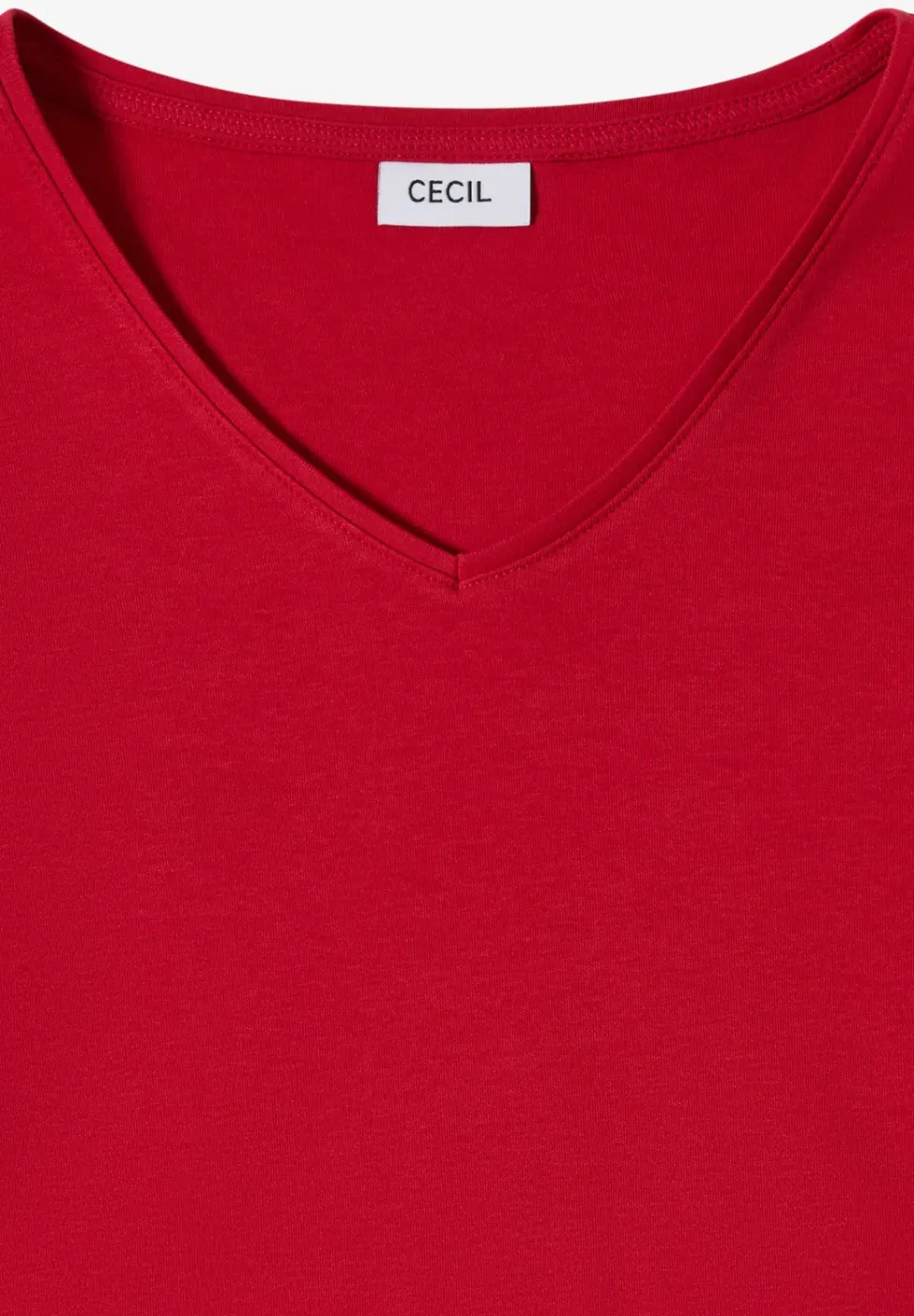 Basic T-Shirt aus Baumwolle