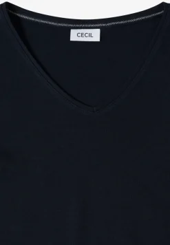 Basic T-Shirt aus Baumwolle