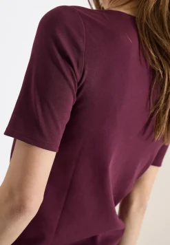 Basic T-Shirt aus Baumwolle
