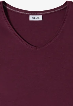 Basic T-Shirt aus Baumwolle
