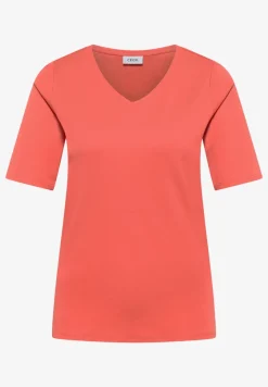 Basic T-Shirt aus Baumwolle