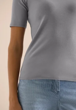 Basic T-Shirt aus Baumwolle