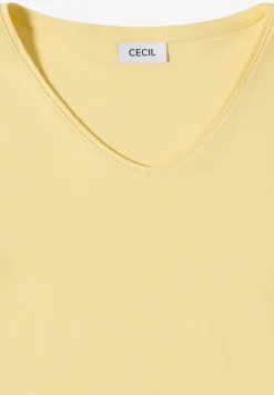 Basic T-Shirt aus Baumwolle