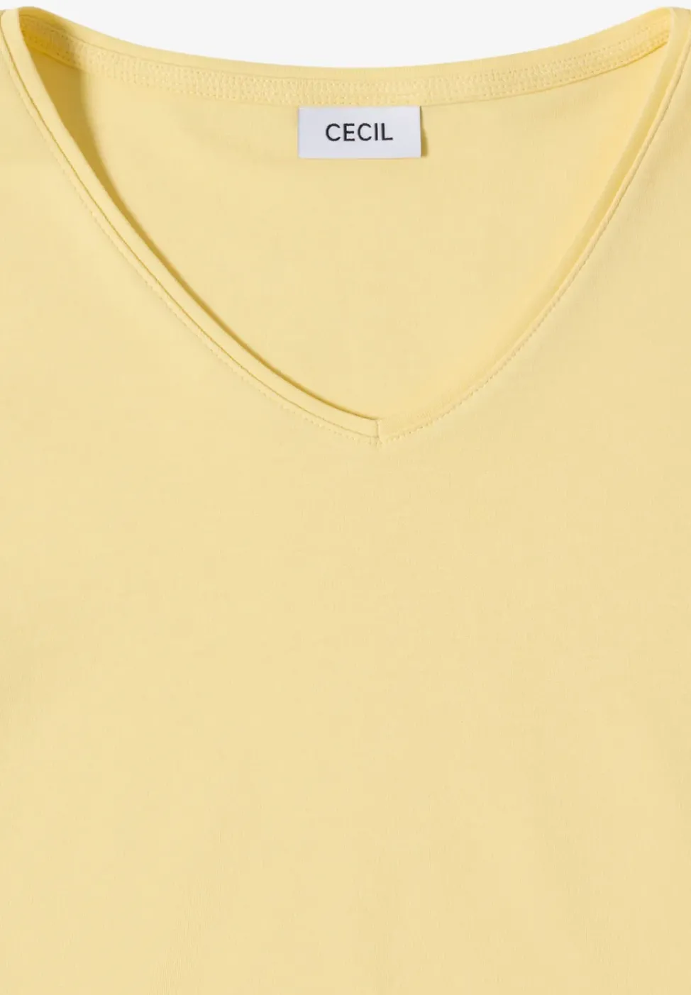 Basic T-Shirt aus Baumwolle