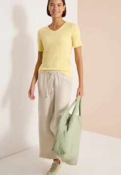 Basic T-Shirt aus Baumwolle