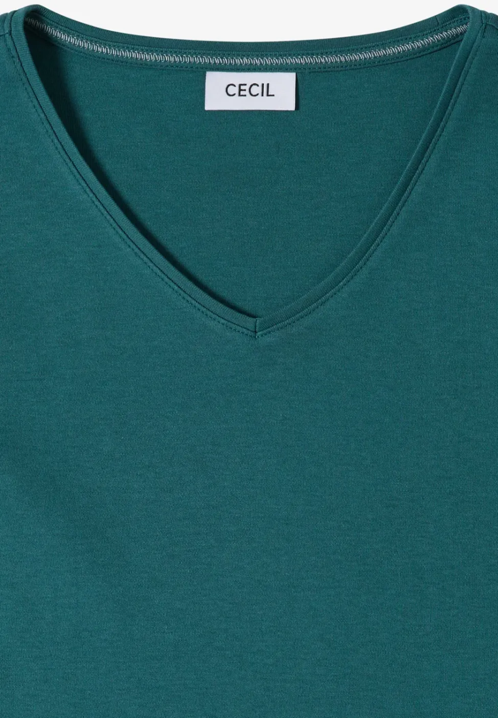 Basic T-Shirt aus Baumwolle