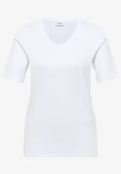 Basic T-Shirt aus Baumwolle