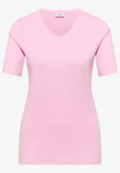 Basic T-Shirt aus Baumwolle
