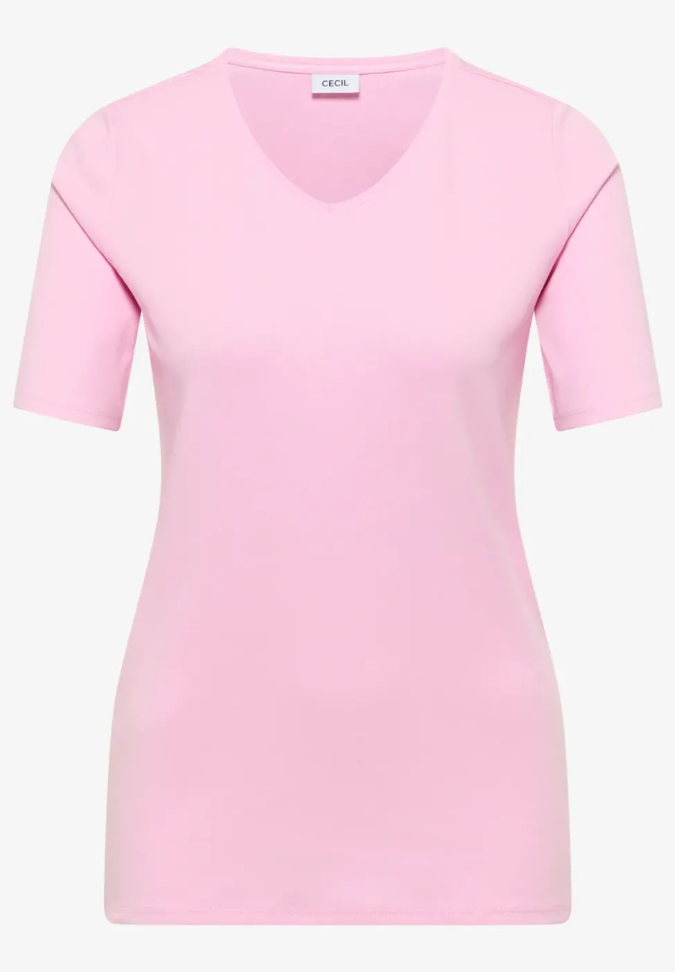 Basic T-Shirt aus Baumwolle