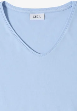 Basic T-Shirt aus Baumwolle