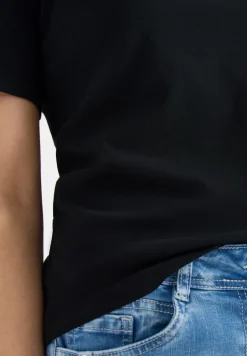 Basic T-Shirt aus Baumwolle
