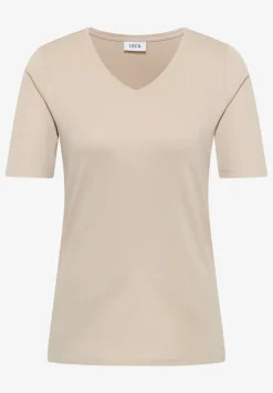 Basic T-Shirt aus Baumwolle