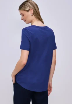 Basic T-Shirt aus Jersey