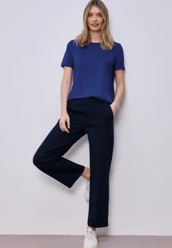 Basic T-Shirt aus Jersey