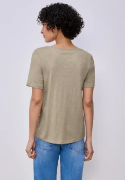 Basic T-Shirt aus Jersey