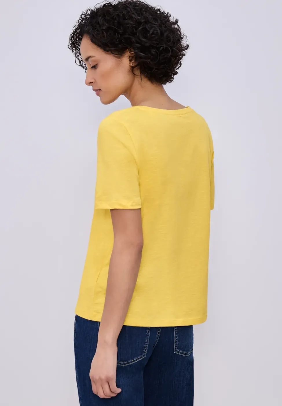 Basic T-Shirt aus Jersey