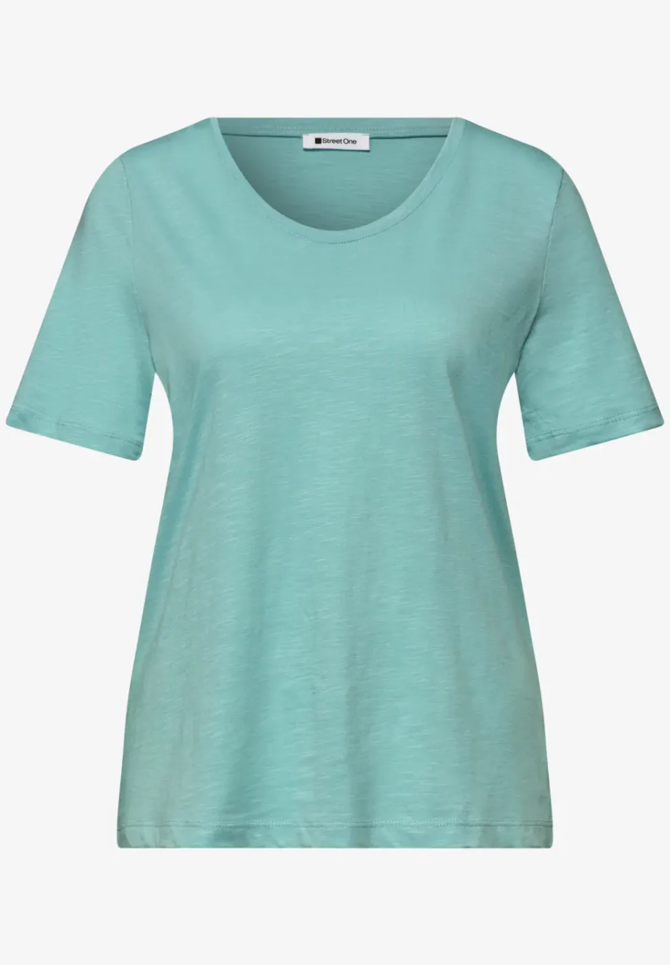 Basic T-Shirt aus Jersey
