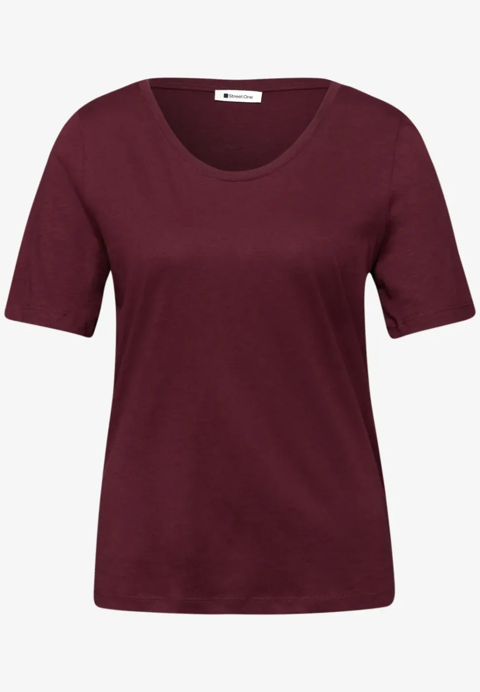 Basic T-Shirt aus Jersey