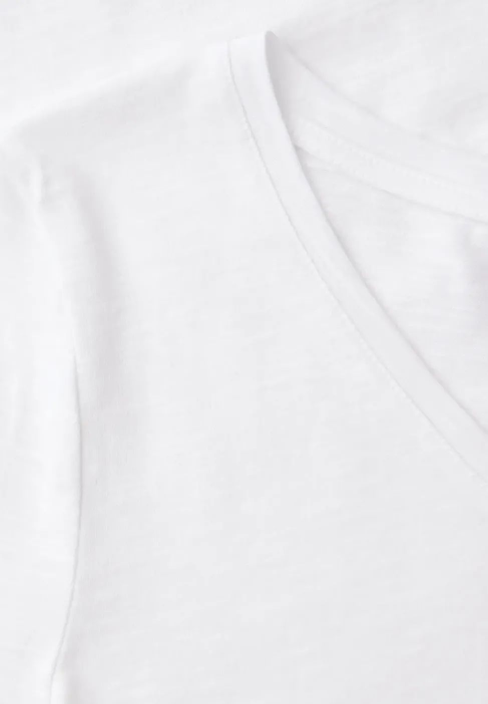 Basic T-Shirt aus Jersey