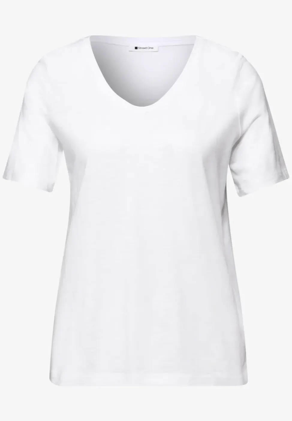 Basic T-Shirt aus Jersey