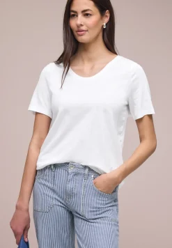 Basic T-Shirt aus Jersey