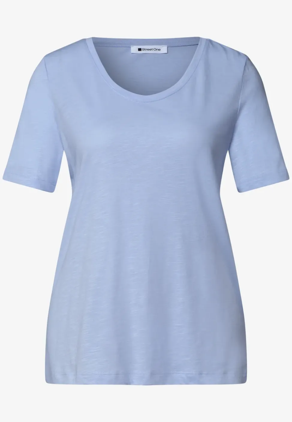 Basic T-Shirt aus Jersey