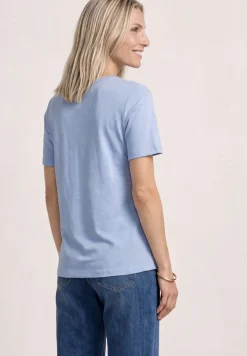 Basic T-Shirt aus Jersey