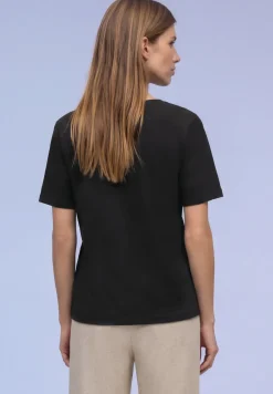 Basic T-Shirt aus Jersey