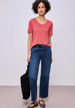 Basic T-Shirt aus Jersey