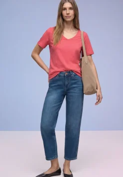Basic T-Shirt aus Jersey
