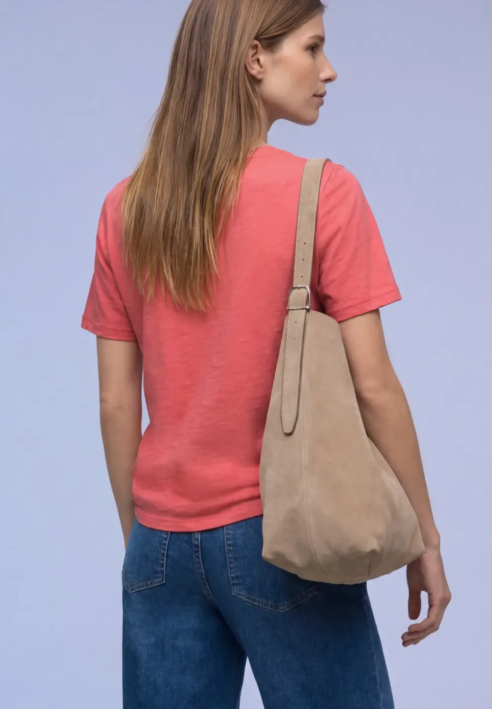 Basic T-Shirt aus Jersey