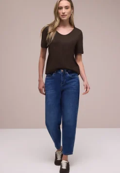 Basic T-Shirt aus Jersey