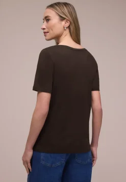 Basic T-Shirt aus Jersey