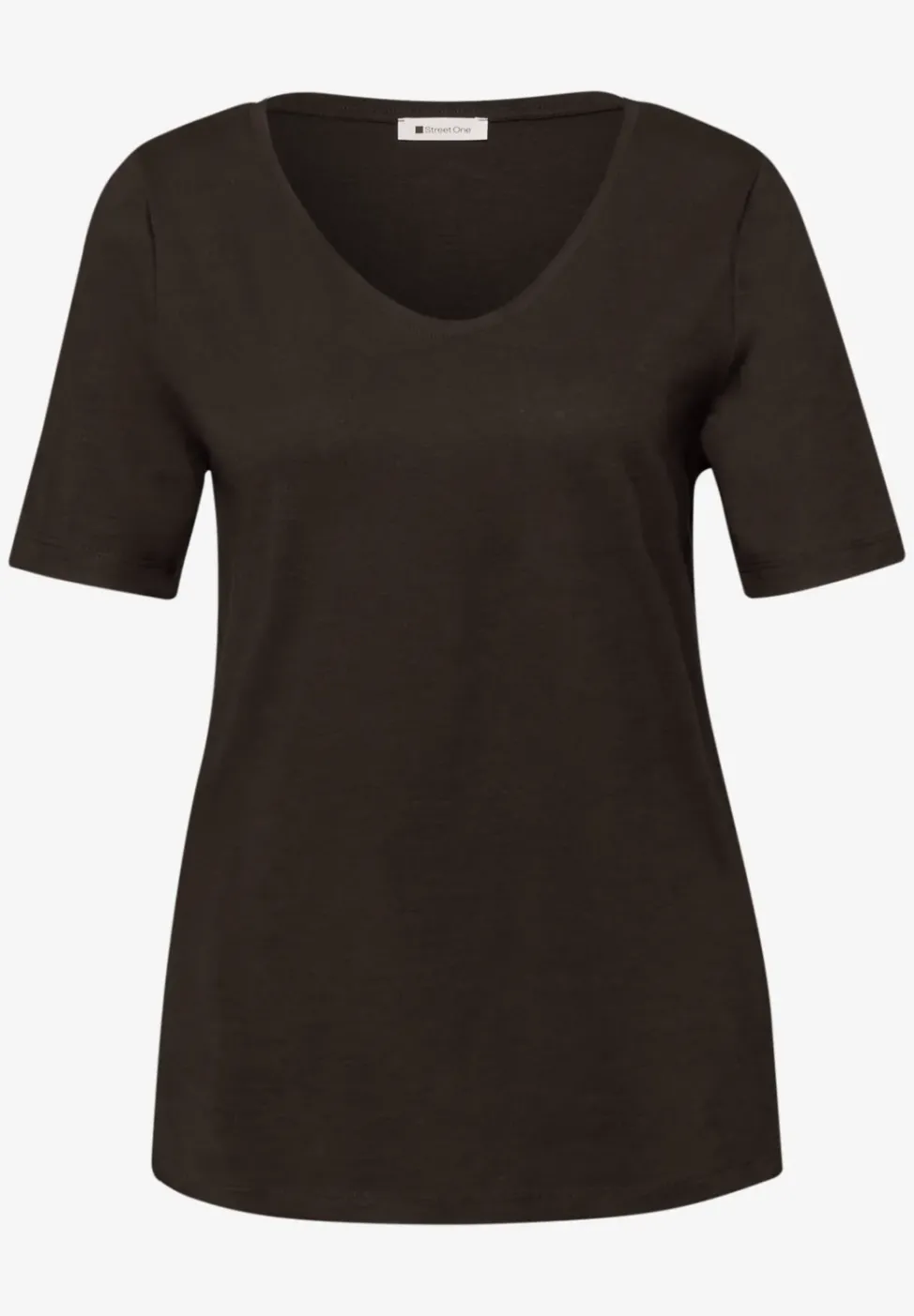 Basic T-Shirt aus Jersey