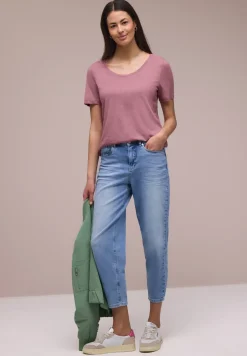 Basic T-Shirt aus Jersey