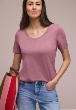 Basic T-Shirt aus Jersey