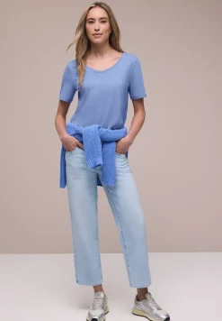 Basic T-Shirt aus Jersey