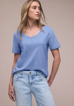 Basic T-Shirt aus Jersey