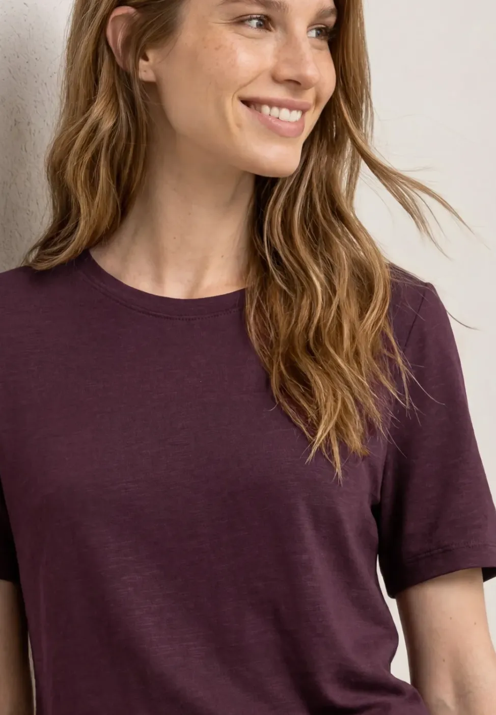 Basic T-Shirt aus Jersey