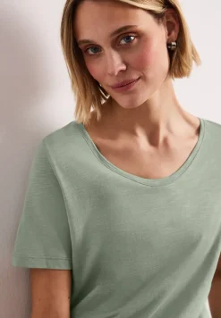 Basic T-Shirt aus Jersey