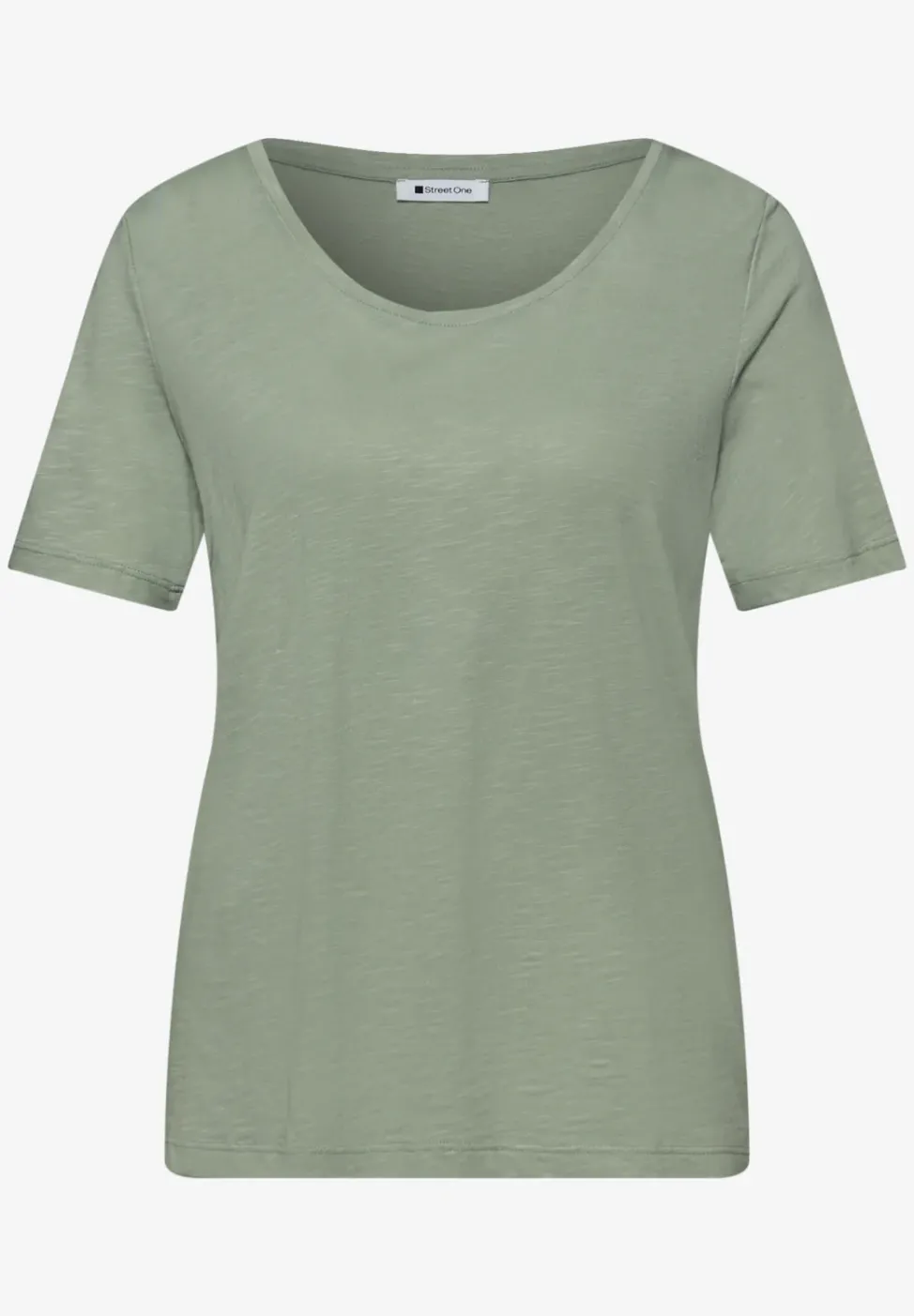 Basic T-Shirt aus Jersey