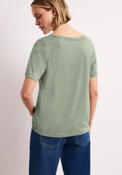 Basic T-Shirt aus Jersey