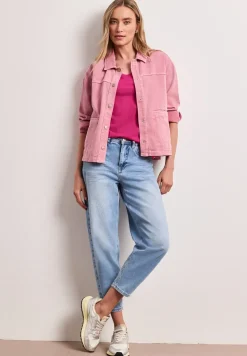 Basic T-Shirt aus Jersey