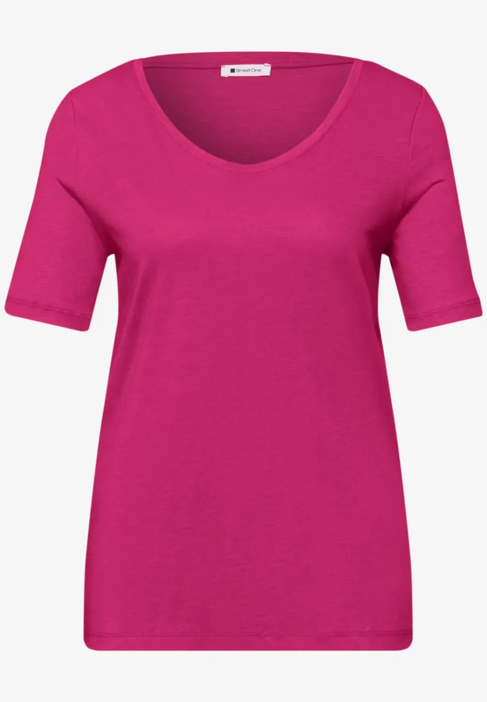 Basic T-Shirt aus Jersey