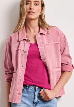 Basic T-Shirt aus Jersey