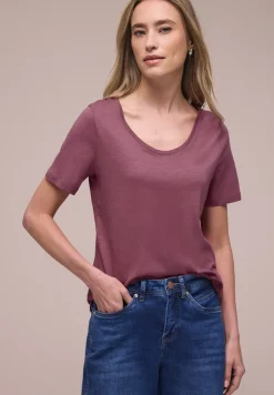 Basic T-Shirt aus Jersey