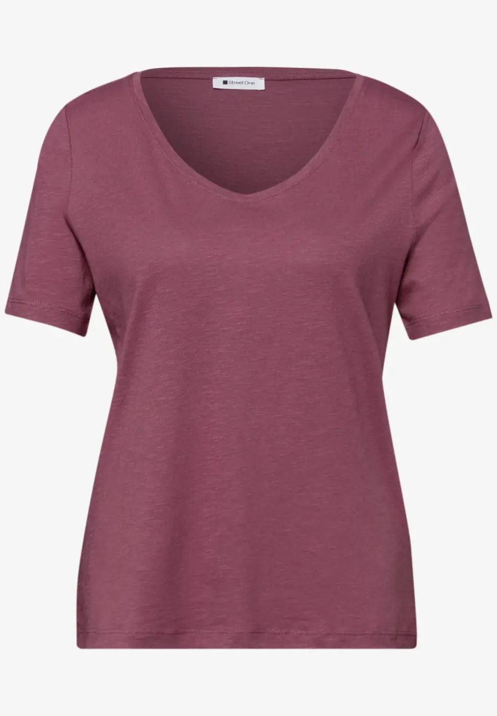 Basic T-Shirt aus Jersey