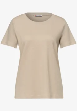 Basic T-Shirt aus reiner Baumwolle