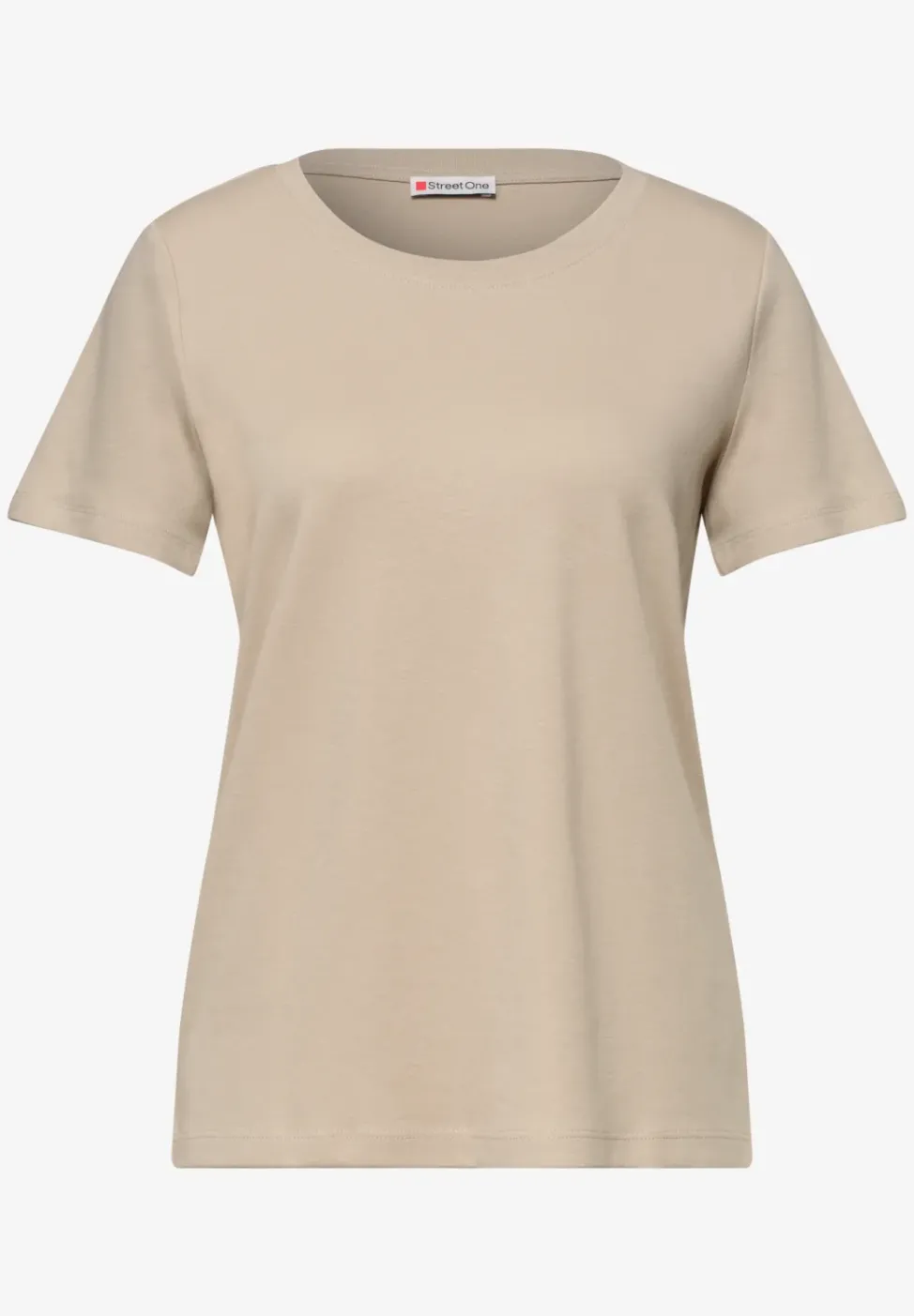 Basic T-Shirt aus reiner Baumwolle