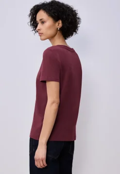 Basic T-Shirt aus reiner Baumwolle